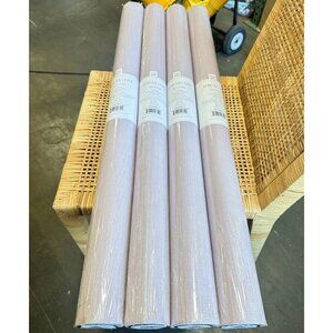 NEW Serena & Lily Grasscloth Wallcovering-Lavender Purple